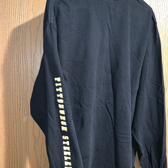 Pittsburgh Steelers Long Sleeve T Shirt - Picture 3 of 3